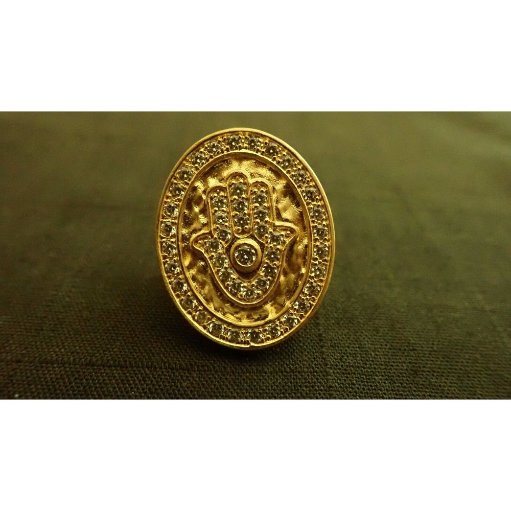 Hamsa Ring Beautiful - image 8